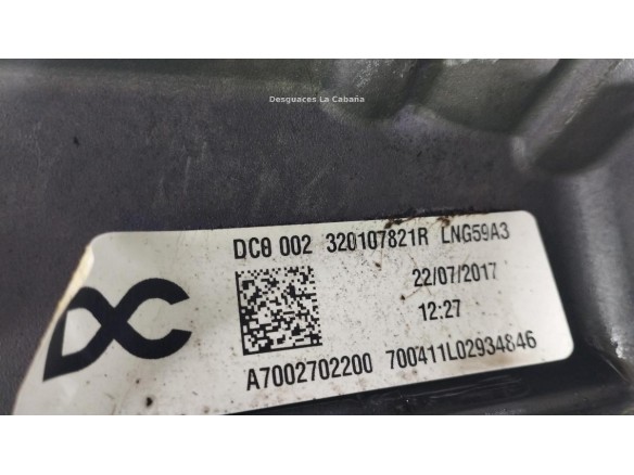 DC0002 CAJA CAMBIOS SMART FORTWO Coupé (453)|Desguaces La Cabaña