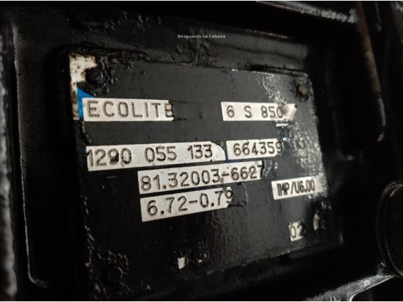 81320036627 CAJA CAMBIOS MAN TGL|Desguaces La Cabaña