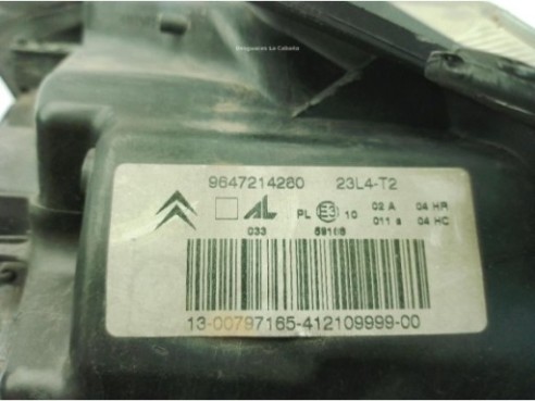 620885, 9647214280 FARO IZQUIERDO CITROEN C3 I (FC_)|Desguaces La Cabaña