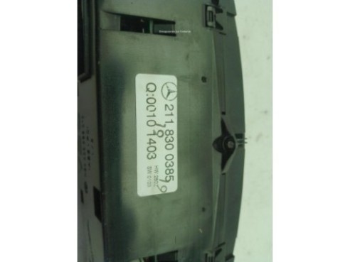 A2118304185, 2118300385 MANDO CLIMA MERCEDES BENZ CLASE E (W211)|Desguaces La Cabaña