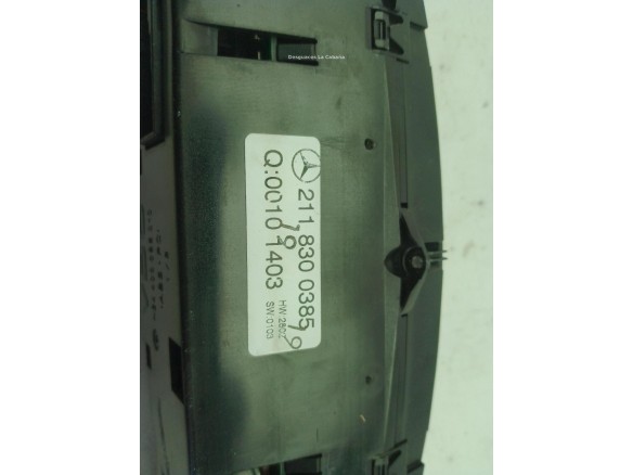 A2118304185, 2118300385 MANDO CLIMA MERCEDES BENZ CLASE E (W211)|Desguaces La Cabaña