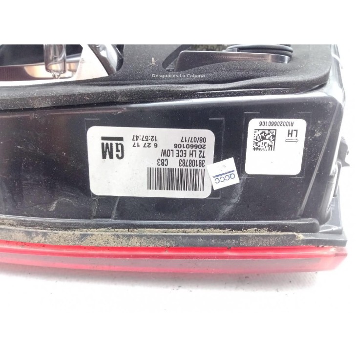 39108783 PILOTO TRA IZQ INT OPEL INSIGNIA B Grand Sport (Z18) |Desguaces La Cabaña