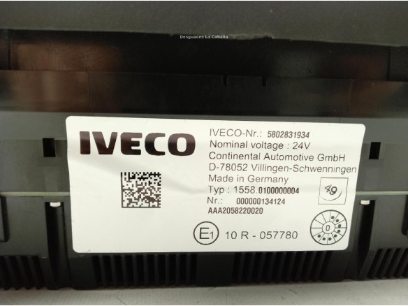 5802831934 CUADRO INSTRUMENTOS IVECO Stralis|Desguaces La Cabaña