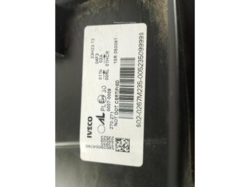 58029054780 FARO IZQUIERDO IVECO Stralis|Desguaces La Cabaña