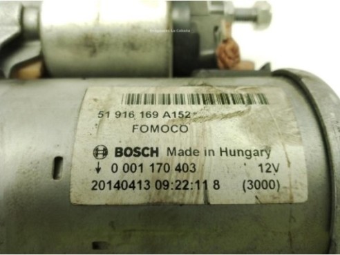 51916169, ARRANQUE FORD KA (RU8)|Desguaces La Cabaña