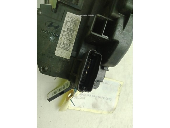 CERRADURA PUERTA LAT DEL DER HYUNDAI SANTA FÉ II (CM)|Desguaces La Cabaña
