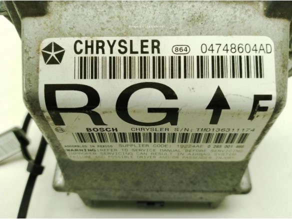 04748604AD, CENTRALITA AIRBAG CHRYSLER VOYAGER IV (RG, RS)|Desguaces La Cabaña