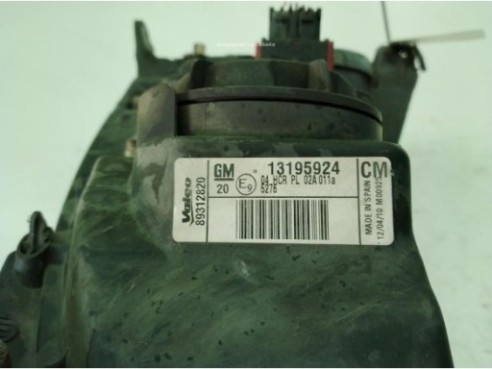 93185147 FARO DERECHO OPEL COMBO Tour|Desguaces La Cabaña