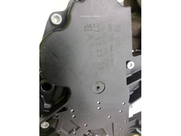 MOTOR LIMPIAPARABRISAS TRA PEUGEOT 207 (WA_, WC_)|Desguaces La Cabaña