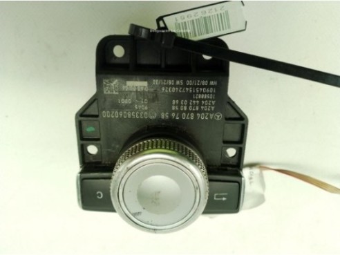 MANDO MULTIMEDIA MERCEDES BENZ CLASE C (W204)|Desguaces La Cabaña