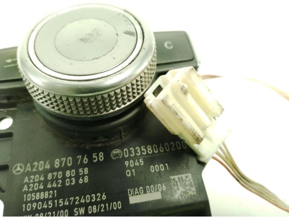 MANDO MULTIMEDIA MERCEDES BENZ CLASE C (W204)|Desguaces La Cabaña