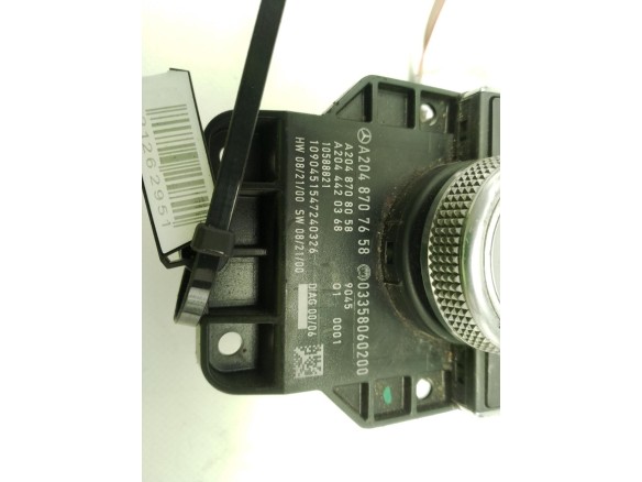 MANDO MULTIMEDIA MERCEDES BENZ CLASE C (W204)|Desguaces La Cabaña