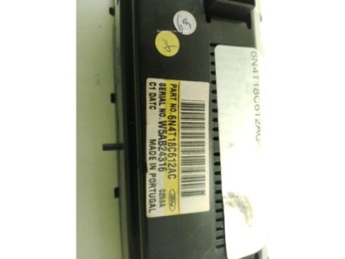 6N4T18C612AC, MANDO CLIMA FORD FOCUS II (DA_, HCP)|Desguaces La Cabaña
