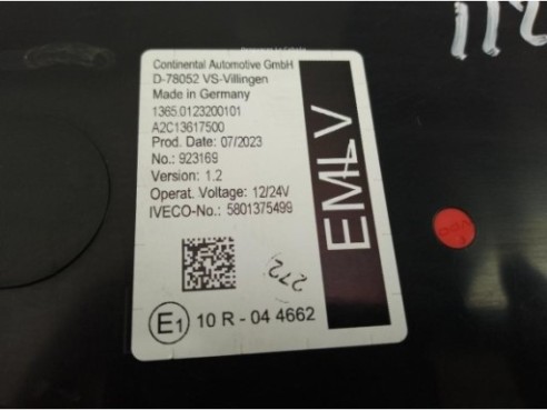 5801375499 MODULO ELECTRONICO IVECO Stralis|Desguaces La Cabaña