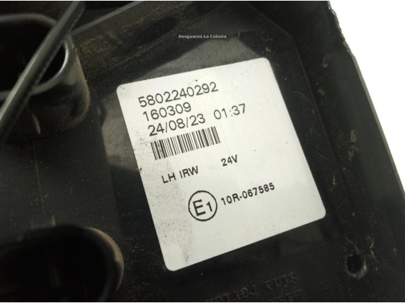 5802240292 PILOTO TRA IZQ IVECO Stralis|Desguaces La Cabaña