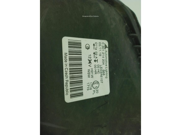 93179911, 0301214204 FARO DERECHO OPEL ZAFIRA B (A05)|Desguaces La Cabaña