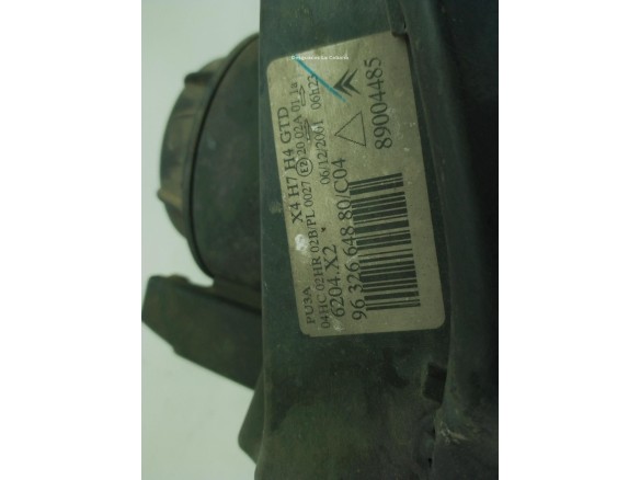 6204X2, 9632664880 FARO IZQUIERDO CITROEN C5 I (DC_)|Desguaces La Cabaña