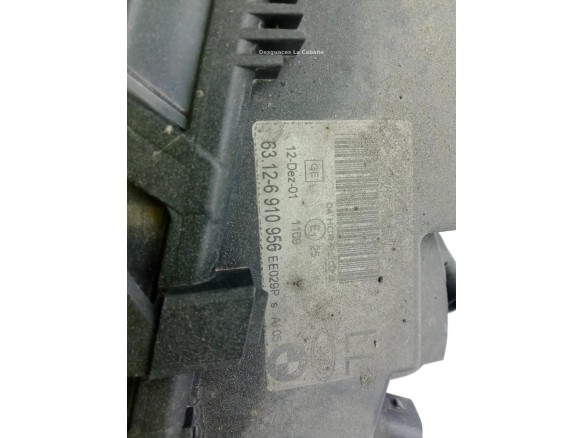 63127165782 FARO DERECHO BMW 3 (E46)|Desguaces La Cabaña
