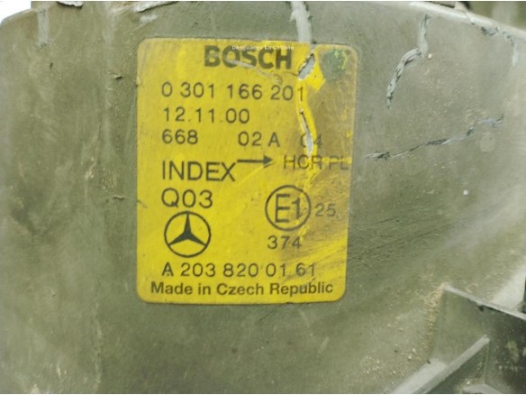 A2038200161 FARO IZQUIERDO MERCEDES BENZ CLASE C (W203)|Desguaces La Cabaña