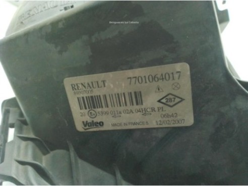 260604235R, 7701064017 FARO IZQUIERDO RENAULT MEGANE II Sedán (LM0/1_)|Desguaces La Cabaña