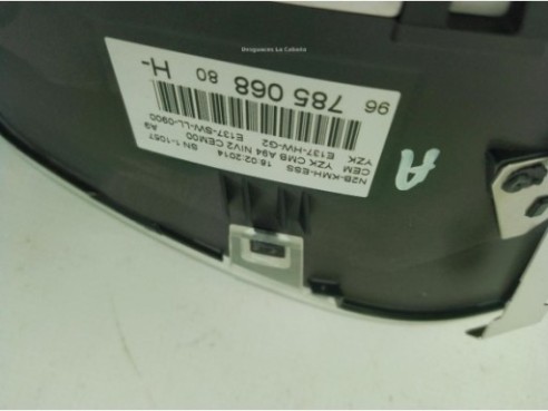 9805408680, 96785068080 CUADRO INSTRUMENTOS PEUGEOT 2008|Desguaces La Cabaña
