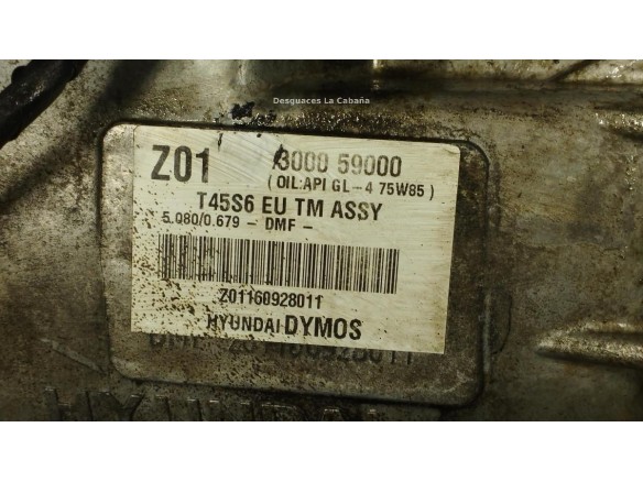 4300059000 CAJA CAMBIOS HYUNDAI H350 Furgón|Desguaces La Cabaña