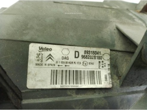 9806306580, 9682828180 FARO DERECHO CITROEN BERLINGO Furgón (B9)|Desguaces La Cabaña