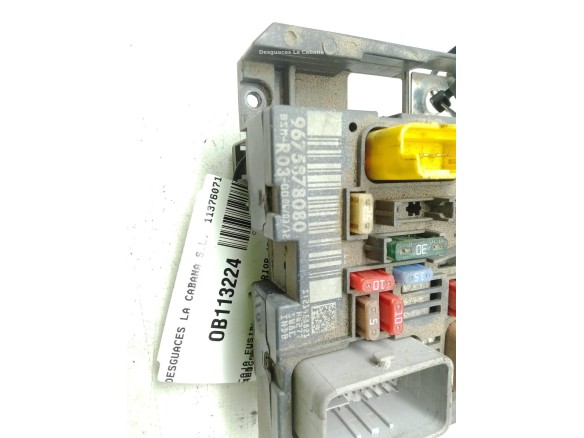 6500J5 CAJA FUSIBLES EXTERIOR (BSM) PEUGEOT EXPERT Tepee (VF3V_)|Desguaces La Cabaña