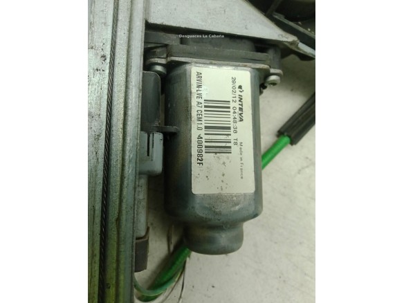 9221HG ELEVALUNAS PUERTA LAT DEL IZQ PEUGEOT EXPERT Tepee (VF3V_)|Desguaces La Cabaña