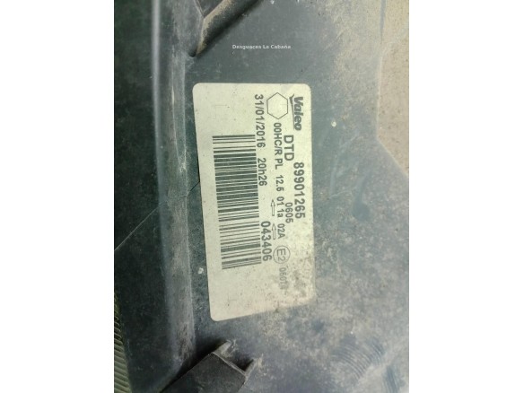 6206L0 FARO DERECHO PEUGEOT EXPERT Tepee (VF3V_)|Desguaces La Cabaña