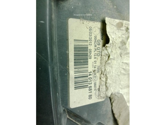 6208L0 FARO IZQUIERDO PEUGEOT EXPERT Tepee (VF3V_)|Desguaces La Cabaña