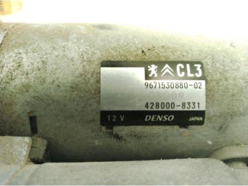 9671530880, ARRANQUE PEUGEOT 108|Desguaces La Cabaña