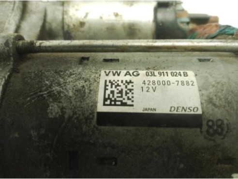 03L911024B, ARRANQUE AUDI A4 (8K2, B8)|Desguaces La Cabaña