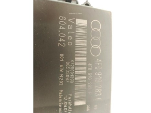 4F0919283A CENTRALITA MOTOR AUDI A6 (4F2, C6)|Desguaces La Cabaña