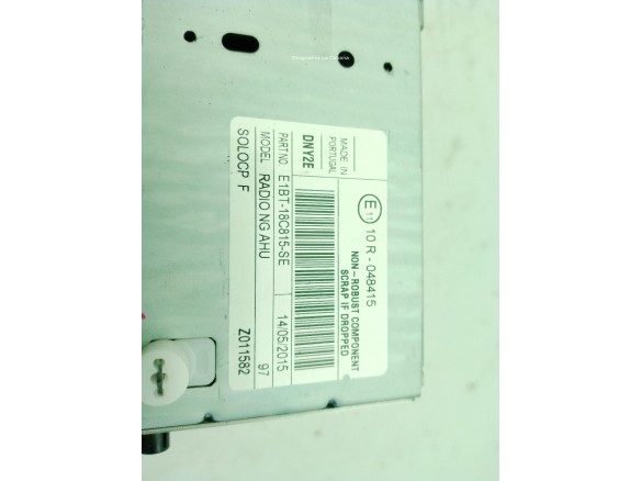 E1BT18C815SE MODULO RADIO FORD FIESTA VI|Desguaces La Cabaña