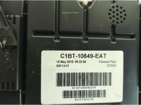 2086516, C1BT10849EAT CUADRO INSTRUMENTOS FORD FIESTA VI|Desguaces La Cabaña
