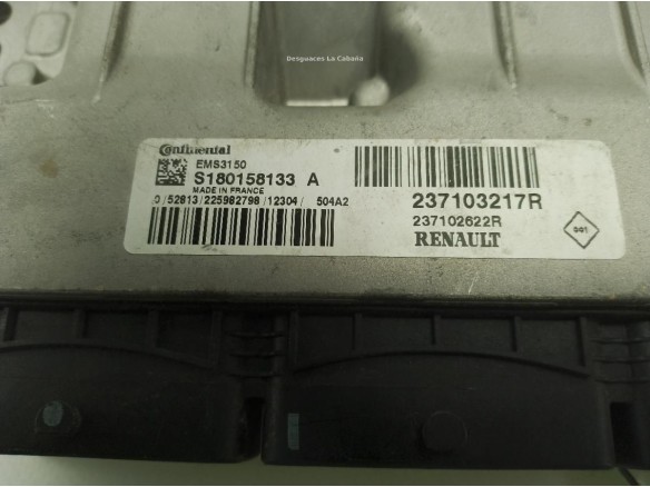  237102622R CENTRALITA MOTOR DACIA LODGY|Desguaces La Cabaña