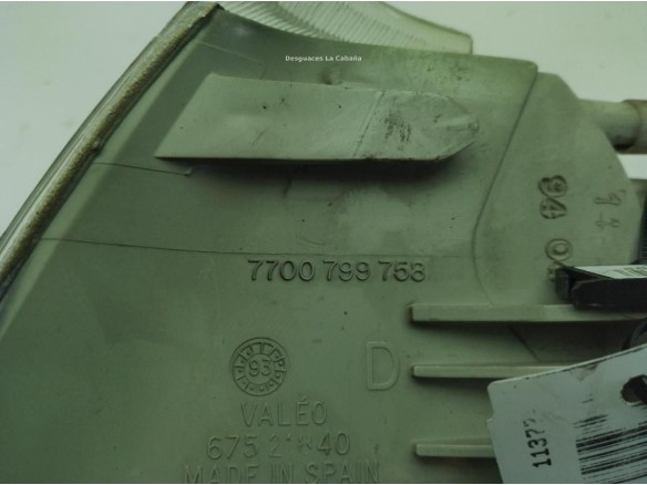 7700799758 PILOTO DEL DER RENAULT CLIO I (B/C57_, 5/357_)|Desguaces La Cabaña