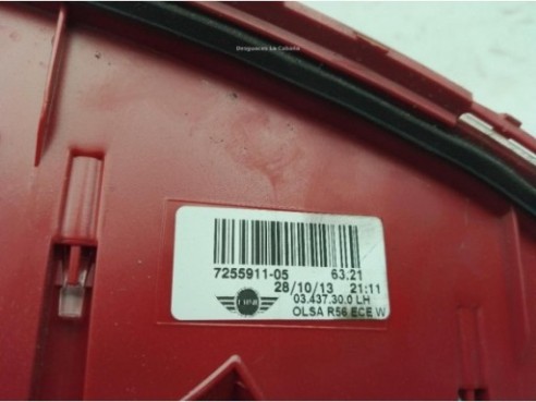 725591105 PILOTO TRA IZQ EXT MINI MINI (R56)|Desguaces La Cabaña