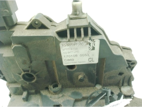 1633562780, 1350147080 CERRADURA PUERTA LAT DEL DER CITROEN JUMPER Furgón|Desguaces La Cabaña