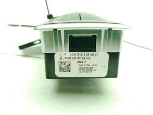 2129054007 MANDO ELEVALUNAS PUERTA LAT DEL IZQ MERCEDES BENZ CLASE E (W212)|Desguaces La Cabaña