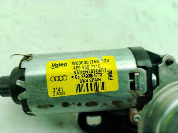 4F9955711C MOTOR LIMPIAPARABRISAS TRA AUDI A4 Avant (8K5, B8)|Desguaces La Cabaña