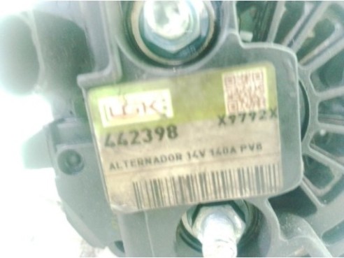 442398 ALTERNADOR IVECO DAILY V Furgón/ranchera familiar|Desguaces La Cabaña