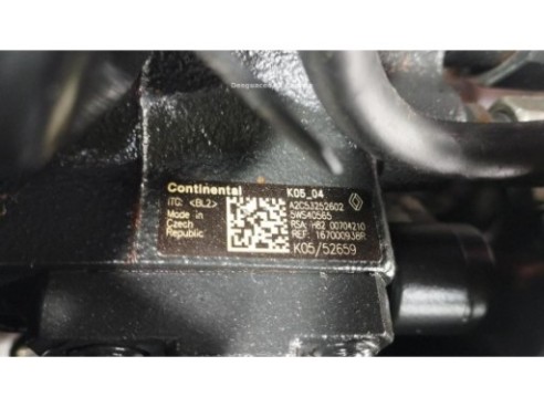 K9KJ836 MOTOR RENAULT MEGANE III Fastback (BZ0_)|Desguaces La Cabaña