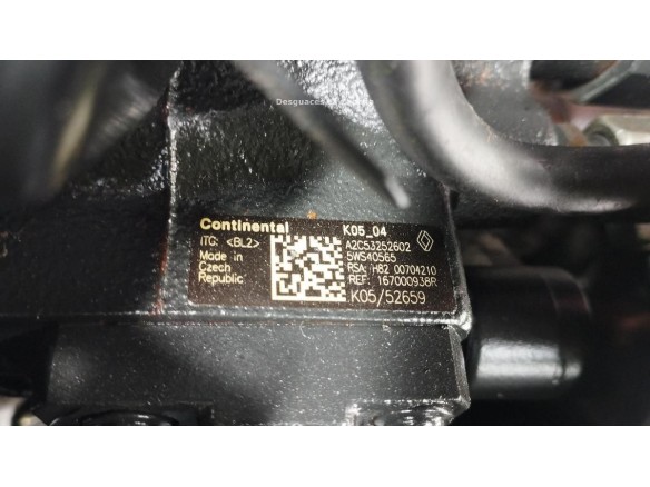 K9KJ836 MOTOR RENAULT MEGANE III Fastback (BZ0_)|Desguaces La Cabaña