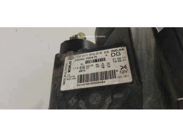 FARO IZQUIERDO RENAULT TRAFIC III Furgón (FG_)|Desguaces La Cabaña