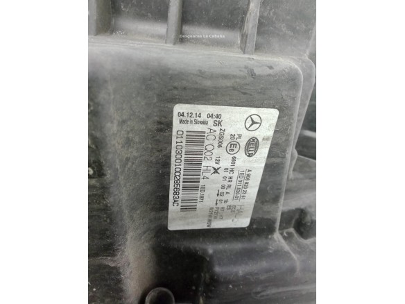 A9068202361 FARO IZQUIERDO MERCEDES BENZ SPRINTER 3-t Furgón (906)|Desguaces La Cabaña