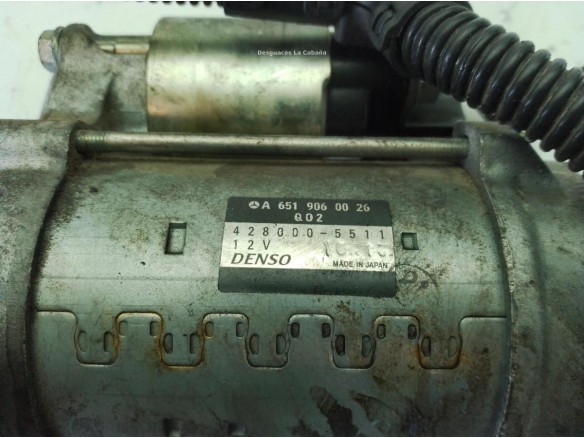 A6519060026 ARRANQUE MERCEDES BENZ SPRINTER 3-t Furgón (906)|Desguaces La Cabaña