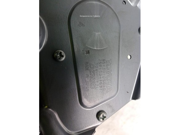 8513005060 MOTOR LIMPIAPARABRISAS TRA TOYOTA AVENSIS Ranchera familiar (_T27_)|Desguaces La Cabaña