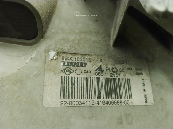8200163518 FARO DERECHO RENAULT MASTER II Furgón (FD)|Desguaces La Cabaña